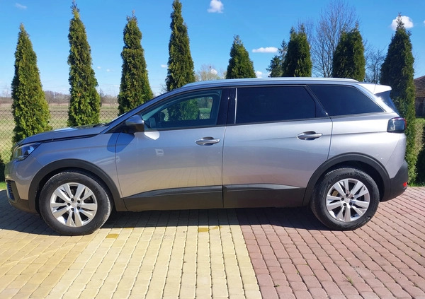 Peugeot 5008 cena 71500 przebieg: 167000, rok produkcji 2018 z Łazy małe 436